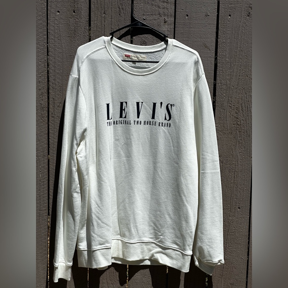 Levi’s Graphic Crewneck Sweatshirt Mens Size XL